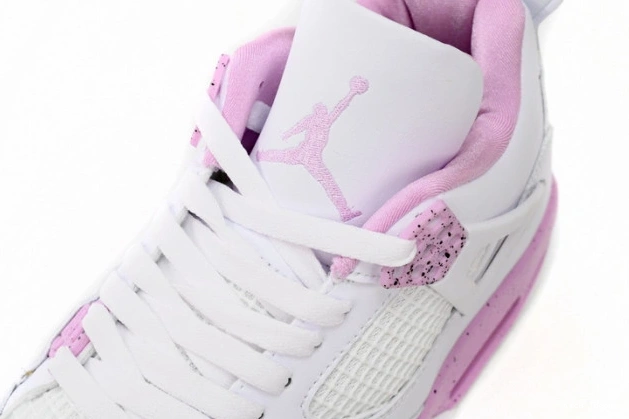 Kicktheory Retro Jordan Pink 4 CT8527-116 White 0808